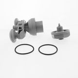 2 x doppelte Duschtürrollen/Läufer/Räder 20 mm Räder Durchmesser JI1