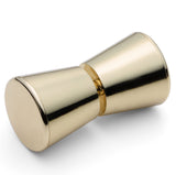 Duschtürgriffe/Knauf verchromt oder vergoldet, Kunststoff, kegelförmig Elegant L063
