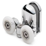 Satz von 4 doppelten oberen und unteren Duschtürrollen /Läufer/Räder 23 mm Durchmesser SP4